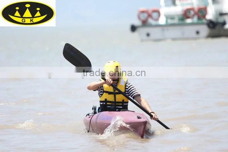 sit in kayak touring kayak with foot-rest and rudder professional kayak factory