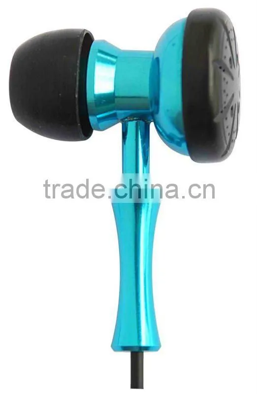 SIK-CM6 double sides earphone with metal housing