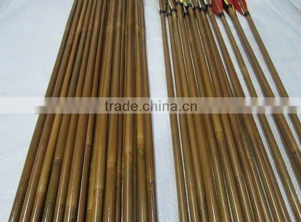 Bamboo arrow shaft
