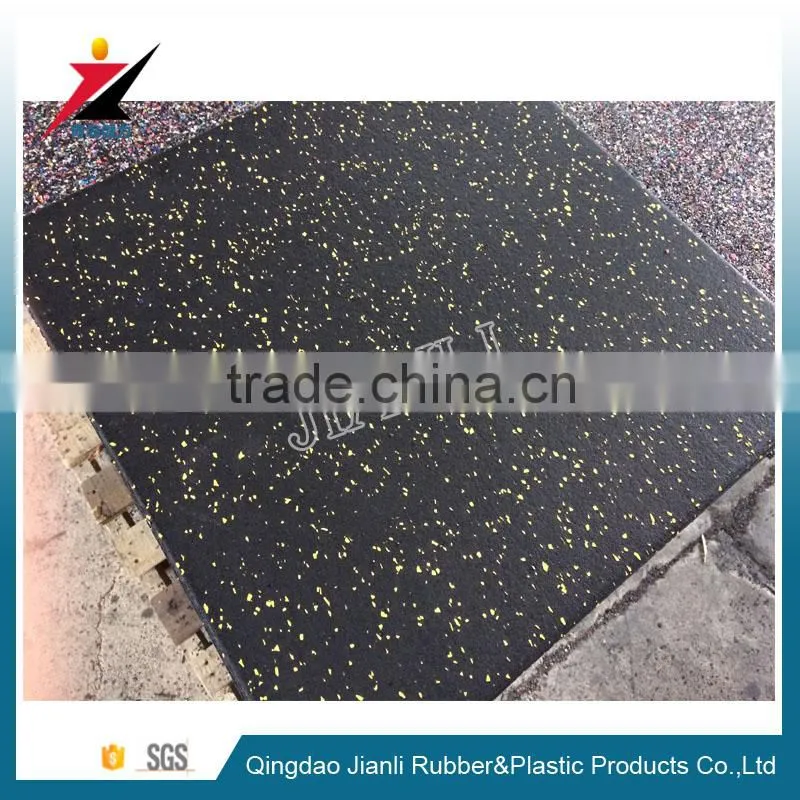 Crossfit/Fitness Center Gym Floor Powerlifting Rubber Mat 20mm