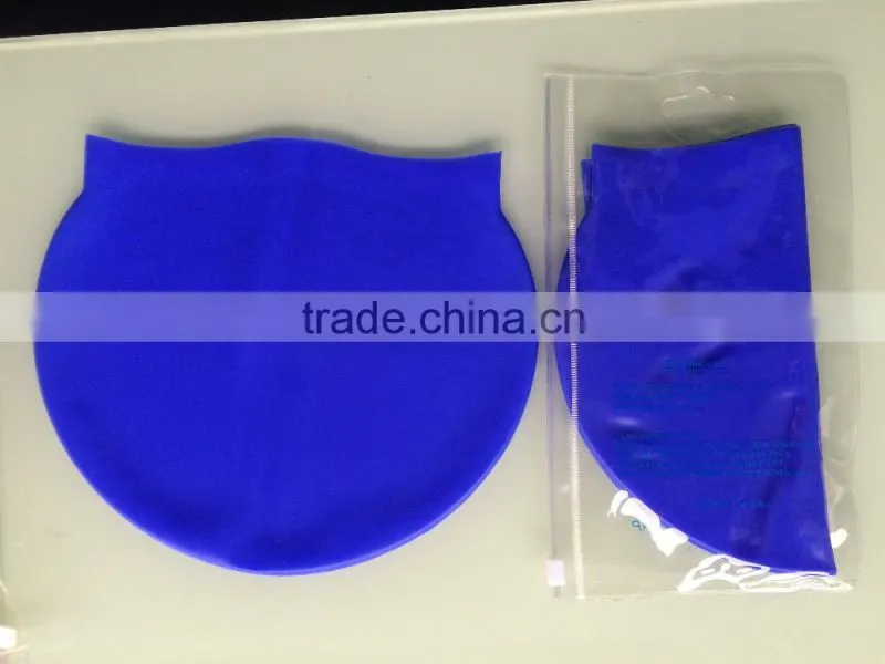 New products custom silicone swimming glasses and cap
