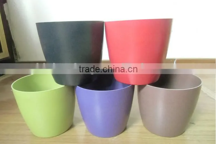 plant fiber plant pots with different designs&sizes&shapes for decoration