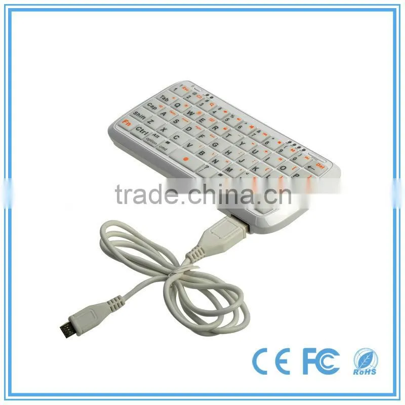 Best selling power bank plastic silicone keyboard for samsung galaxy note 10.1
