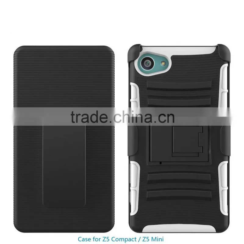 New arrival Fashion Hard Future Armor Impact Hybrid Hard Case Cover case for sony xperia z5 compact alibaba china