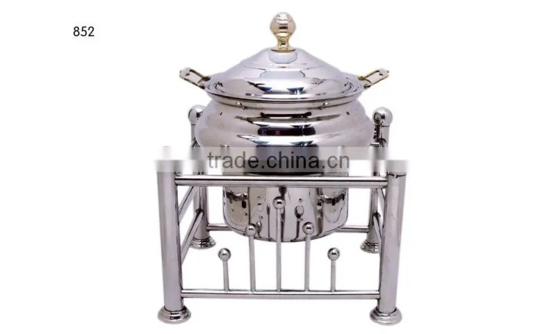 Economy Buffet Chaffing Dish for sale/indian brass chaffing dish/buffet restaurant serving dish