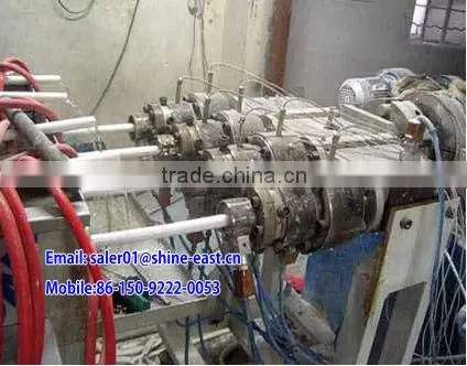 4 cavity PVC pipe production line / PVC Four Pipe Making Machine
