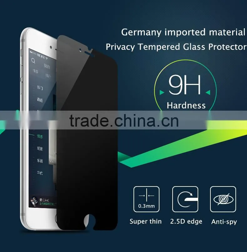 Factory Price Wholesale Privacy Superhard h9 Tempered Glass Film Screen Protector For iphone 6