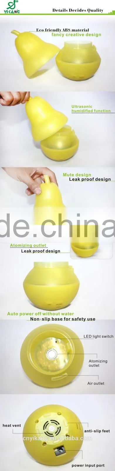 ultrasonic humidifier transducer color changing humidifier big mist output ultrasonic humidifier transducer hot in 2014 winter