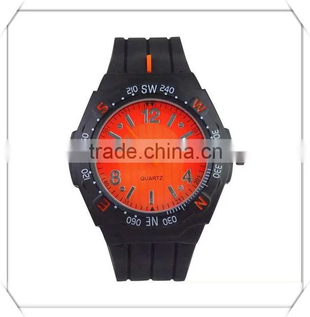 Newest design casual watch New arrival silicone strap sport watches