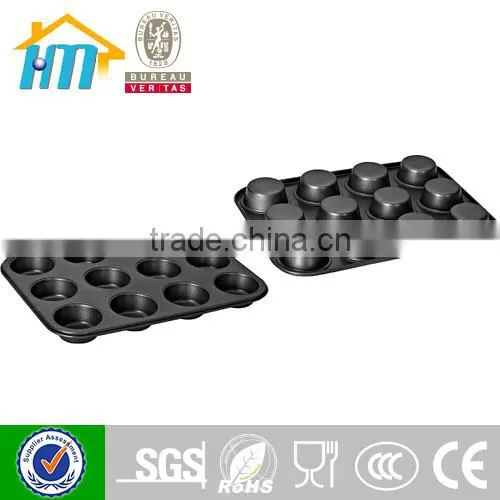 non-stick 12 cup owl muffin pan