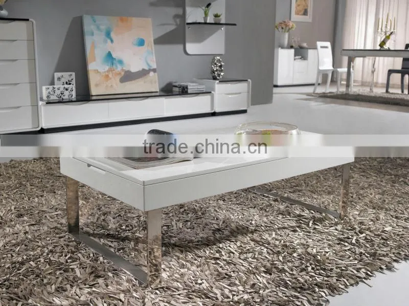 rectangular end table