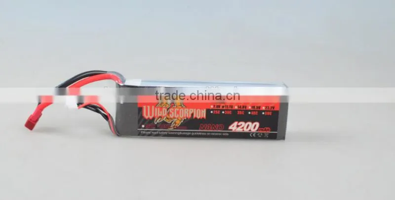 11.1V 4200mah 3S1P Lipo battery for RC multicopter RC helicopter drone