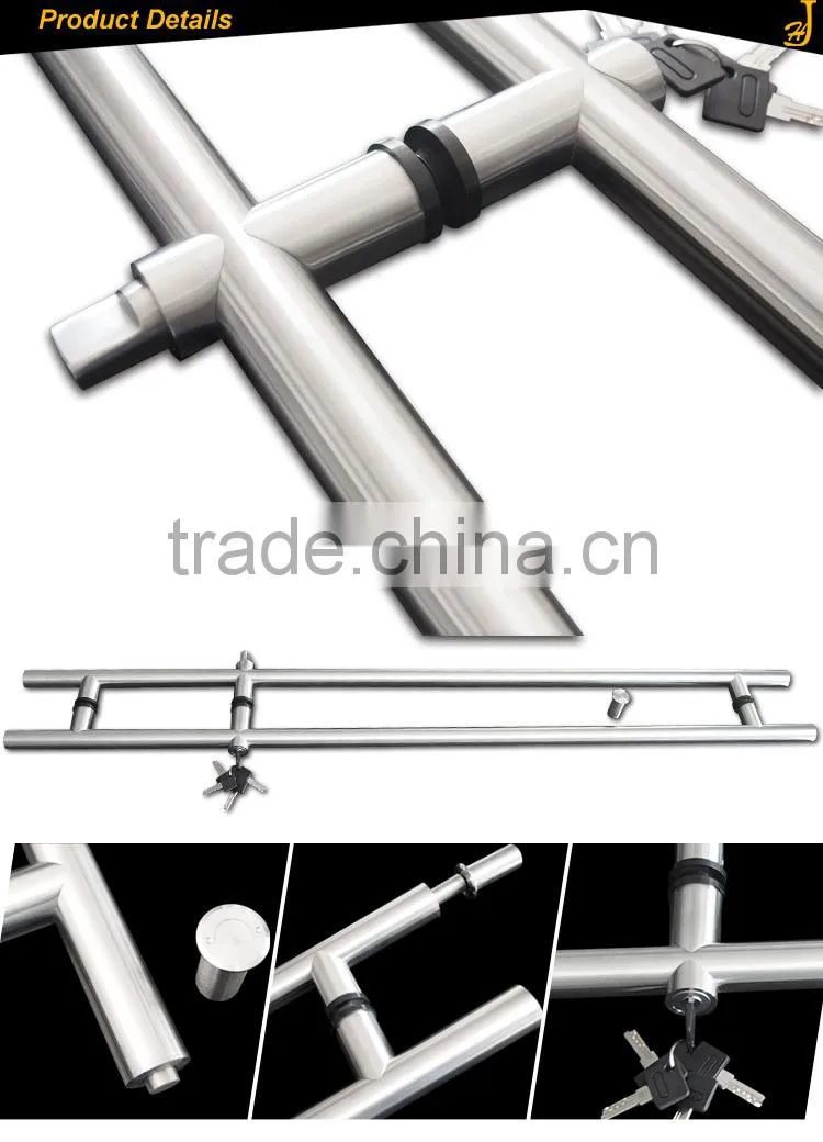 Newest tempered glass China Goods Slide Door Handle Lock