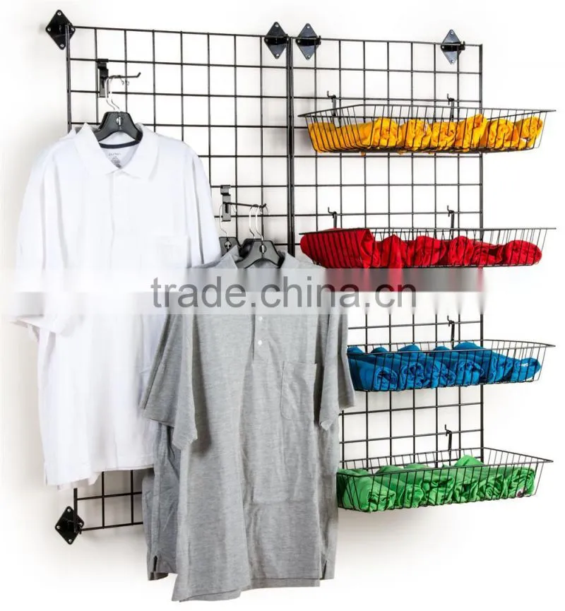 Mesh Display Panel,Gridwall Panels,Metal Wire Gridwall Panel