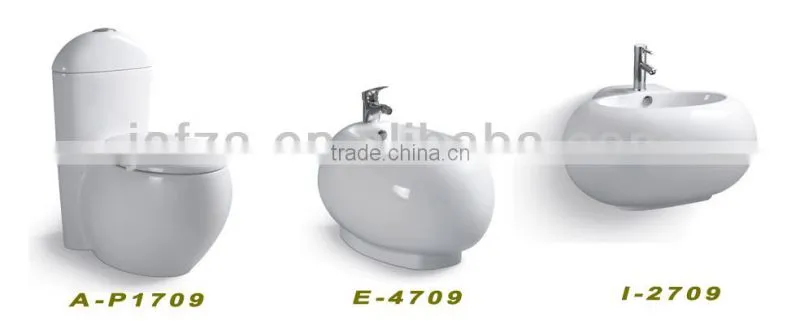 B16 Counter top ceramic hand wash basin, elegant basin