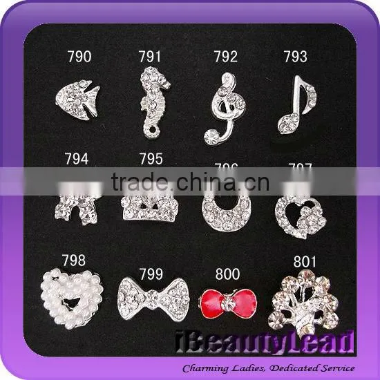 Hot sale 3D nail studs nail metal decoration fashional nail art products