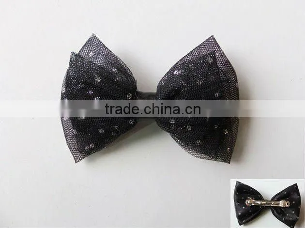 fashion net bow barrette