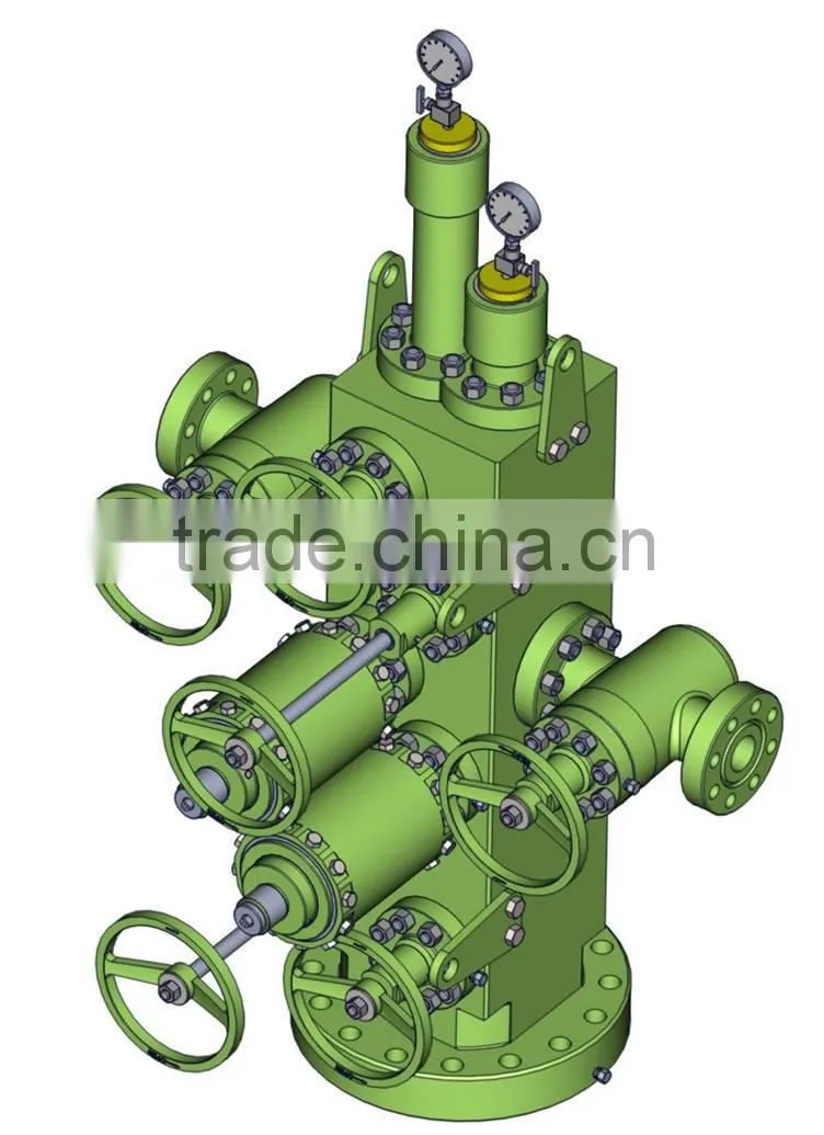 API standard Oil and gas production wellhead Single stage casing head Double stage casing head