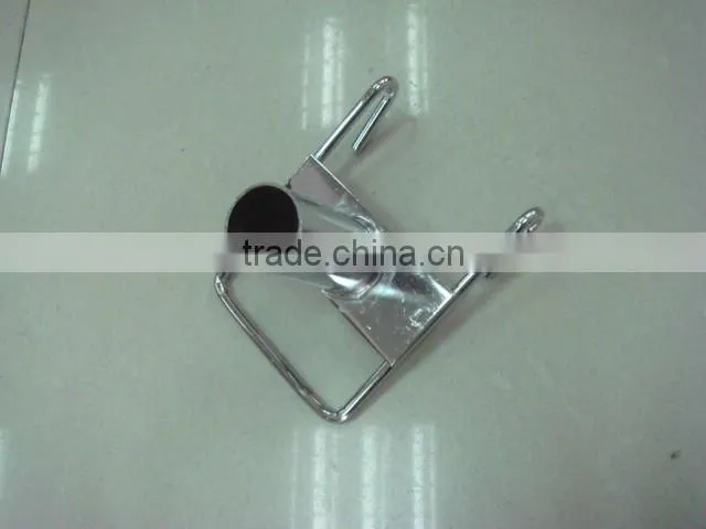Superior chrome display metal hook