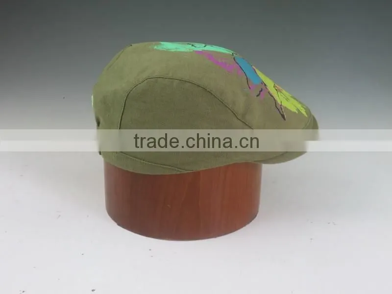green summer ivy hat