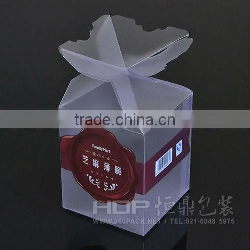 house shape gift box&clear gift box