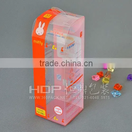 printing plastic package box/printing baby using plastic box