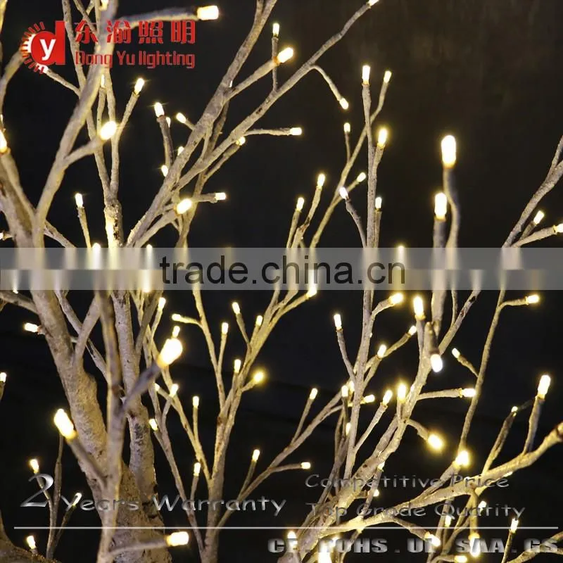 2016 New design snowing led birch branch / twig branch christmas tree lights