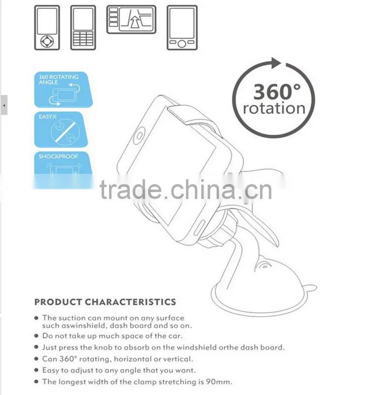 Low price good quality selling best car air vent mount phone holder