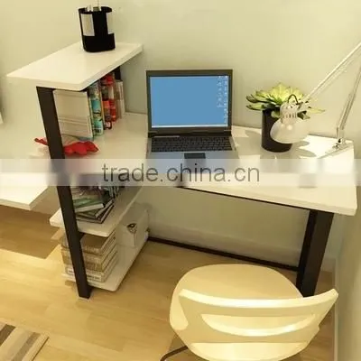 Knock down good sell steel legs notebook desk