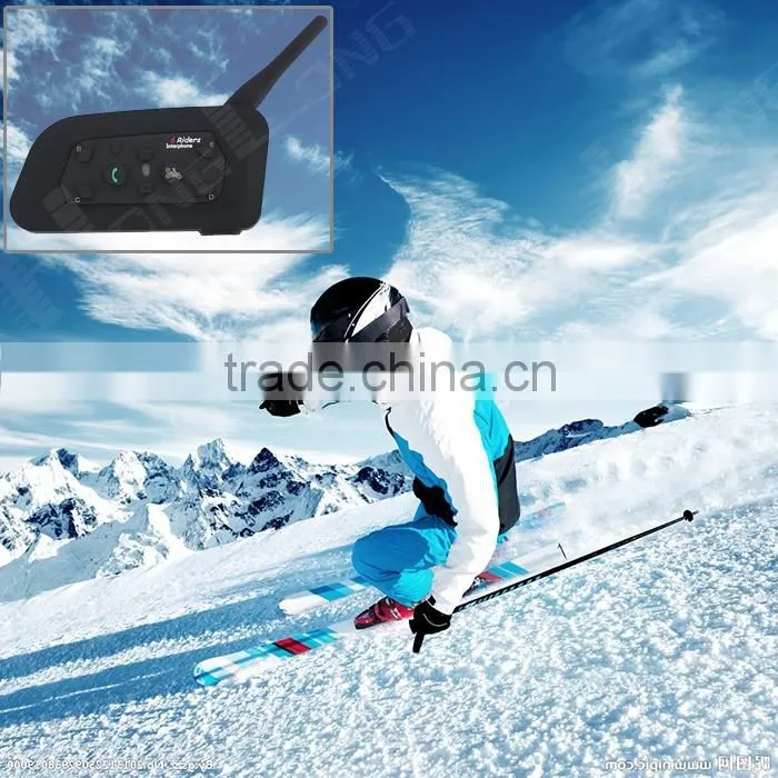 SZwinzon V6 1200M Motorcycle Helmet Bluetooth Intercom/Interphone Headset Connects upto 6 Riders