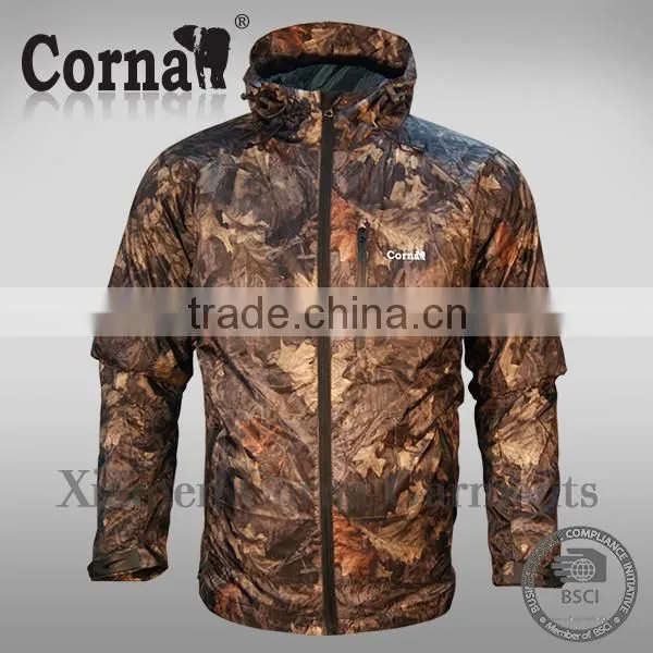 2016 Print breathable military coat snowboard hunting travel camo ski jacket