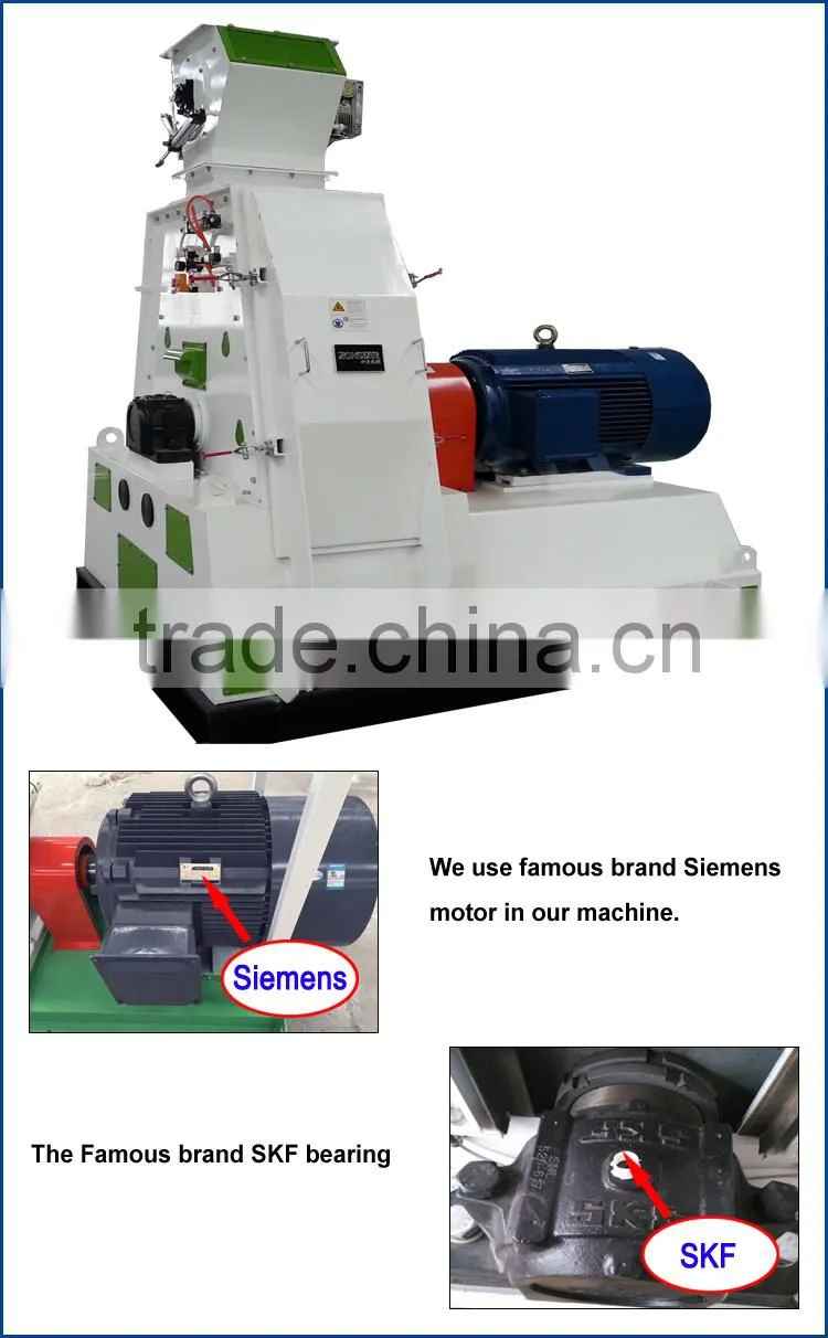 Water drop SFSP series small animal feed grinder, corn grinder, corn feed hammer mill for sale