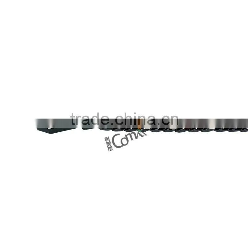 Gunmetal metal handbag chain handles with hook