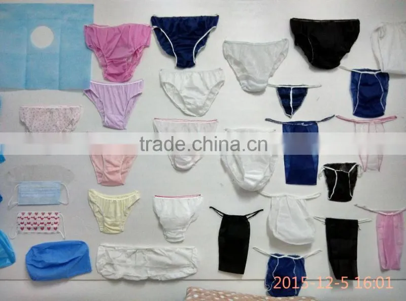 Ladies High Cut nonwoven Disposable Panties