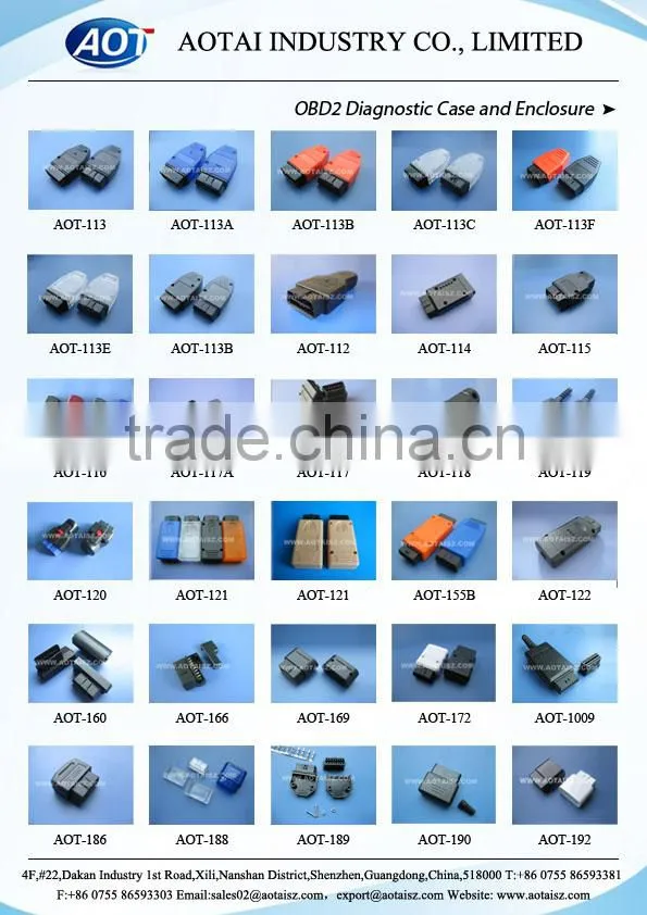 obd stocket OBD diagnostic connector obd2 enclosure