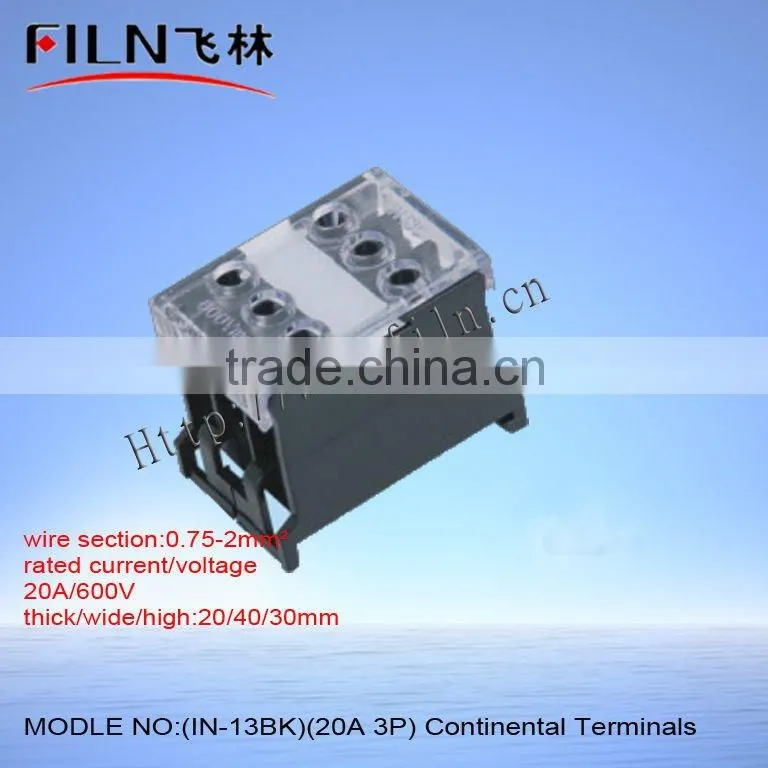 JH10S-15-60B 2.5SB copper earthing bar terminal block
