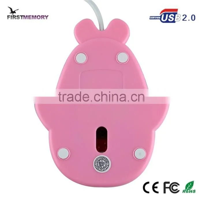 Endangered species dolphin shape optical wired gift mouse