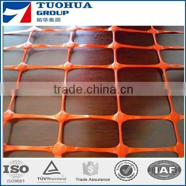 HDPE warning orange barrier fence plastic mesh