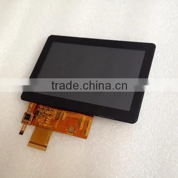 Excellent quality 800x480 TFT display 5 inch lcd panel with multi touch screen