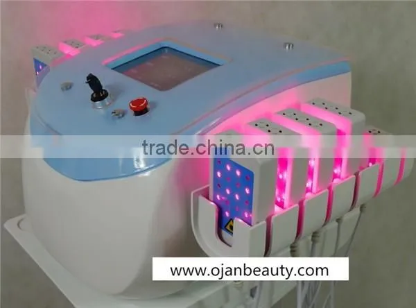 (Hot in Europe) 2015 Fat Terminator 16 paddles dual wave 650nm+808nm lipo light / lipo laser machine