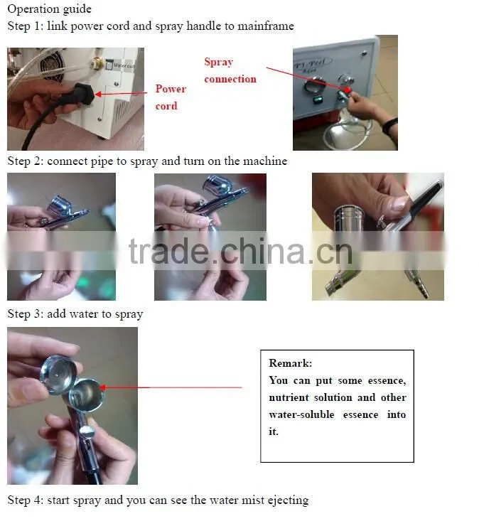 Hot Sale 3 IN 1 Water Dermabrasion Machine for face nourishing