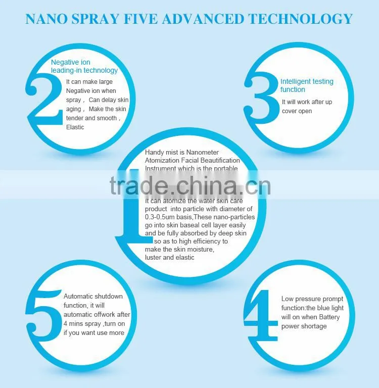 beauty salon equipment portable nano water repellent spray