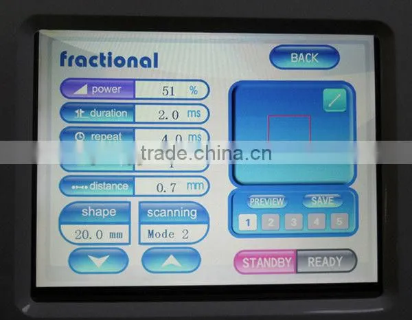 Factory RF Professional skin treatment rf co2 fractional laser beauty equipment