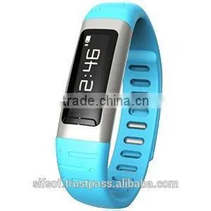 SIFIT-1.5 Stainless Steel Fitness Passometer. Bluetooth 4.0 WIFI hotspot Calories Counter.Fitness Passometer Stainless Steel.
