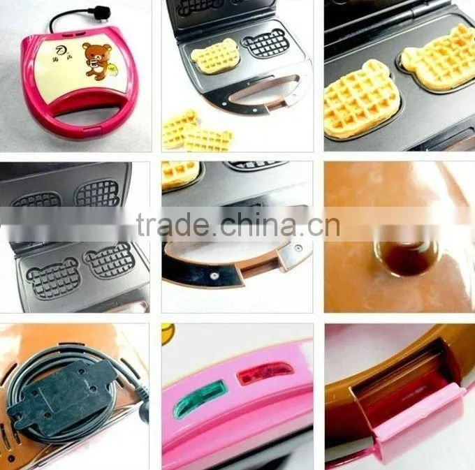 Cut baby love waffle maker,cake maker,mikey cake machine