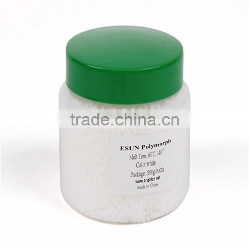 China biodegradable white polymorph plastic for resin bandage