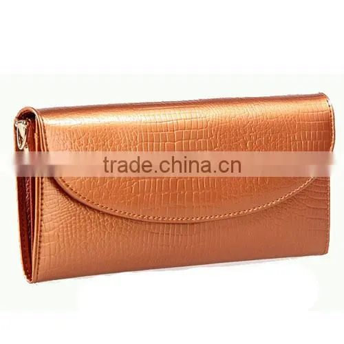 Genuine Leather Crocodile Evening Bag Wallet(BCNZ003)