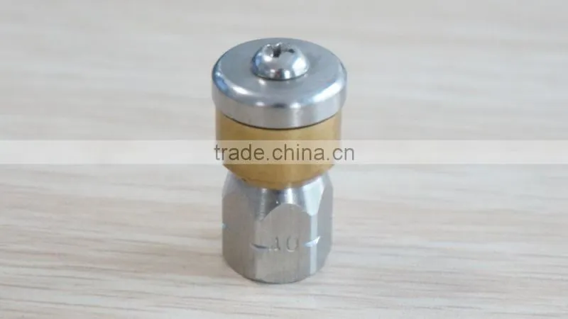 Rotating Sewer Jetter Nozzle Tip