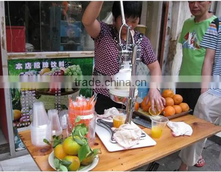 NEWEEK mini all stainless steel home hand use citrus juicer pomegranate orange squeezer juice making machine