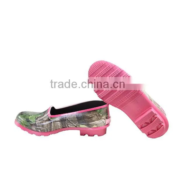 Women Rubber Garden Shoe,Lightweight Waterproof Rubber Boots,Lightweight Ankle Boots